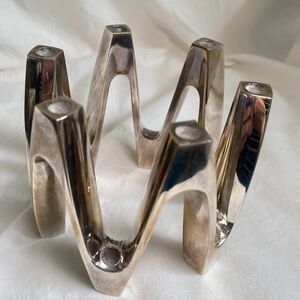 Dansk Designs France 12-light Tjorn candle holder. Silver plate vintage 1970’s